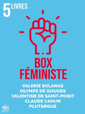 cover image of Box féministe 1001 Nuits